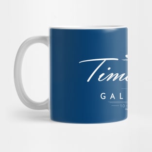 Time Lady - white print Mug